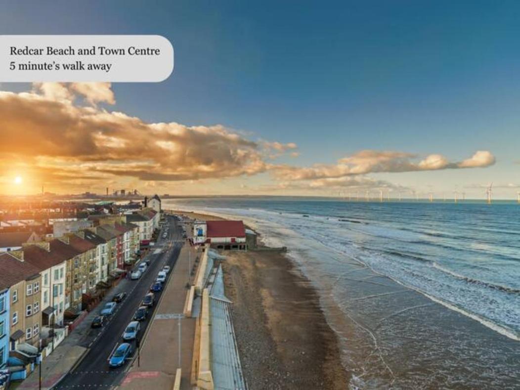 Elton House - Prime Location - Free Parking, Fast Wifi And Smart Tv By Yoko Property Redcar Exterior foto